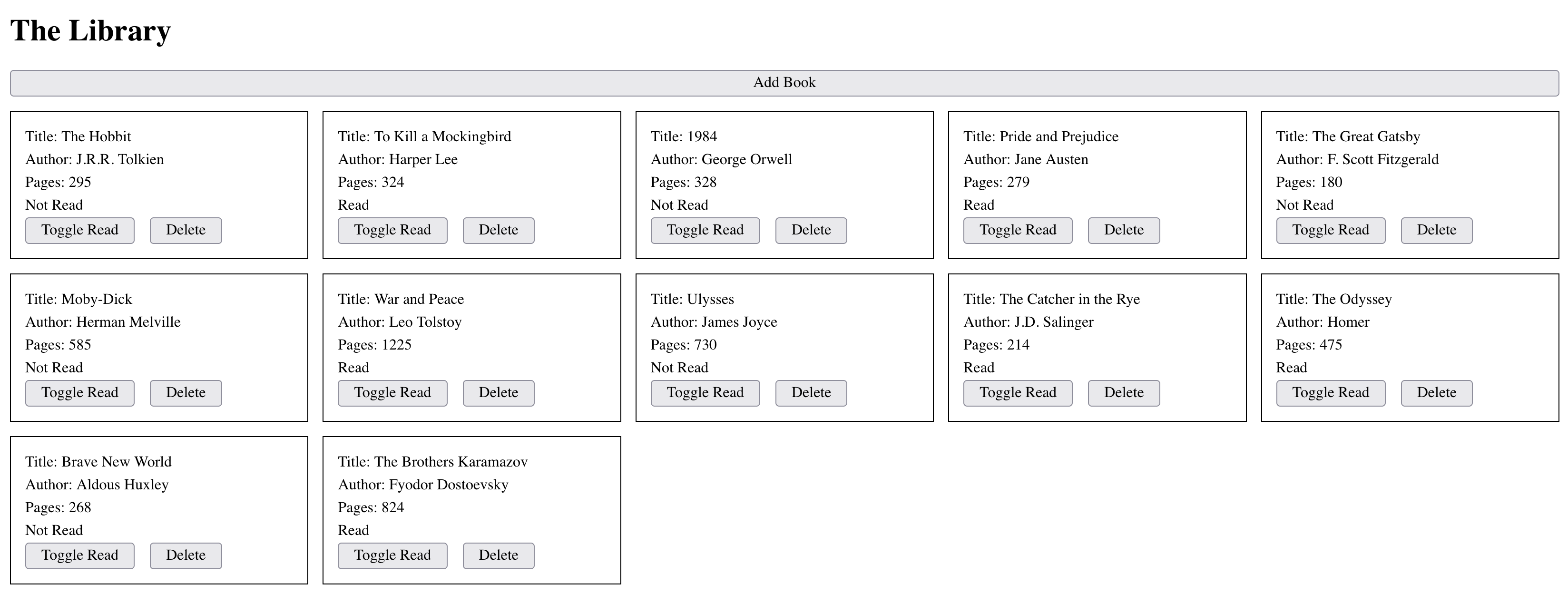 Books App Screenshot