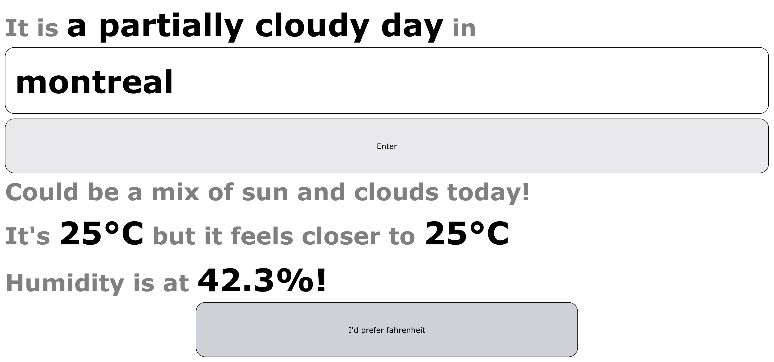 Weather App Screenshot