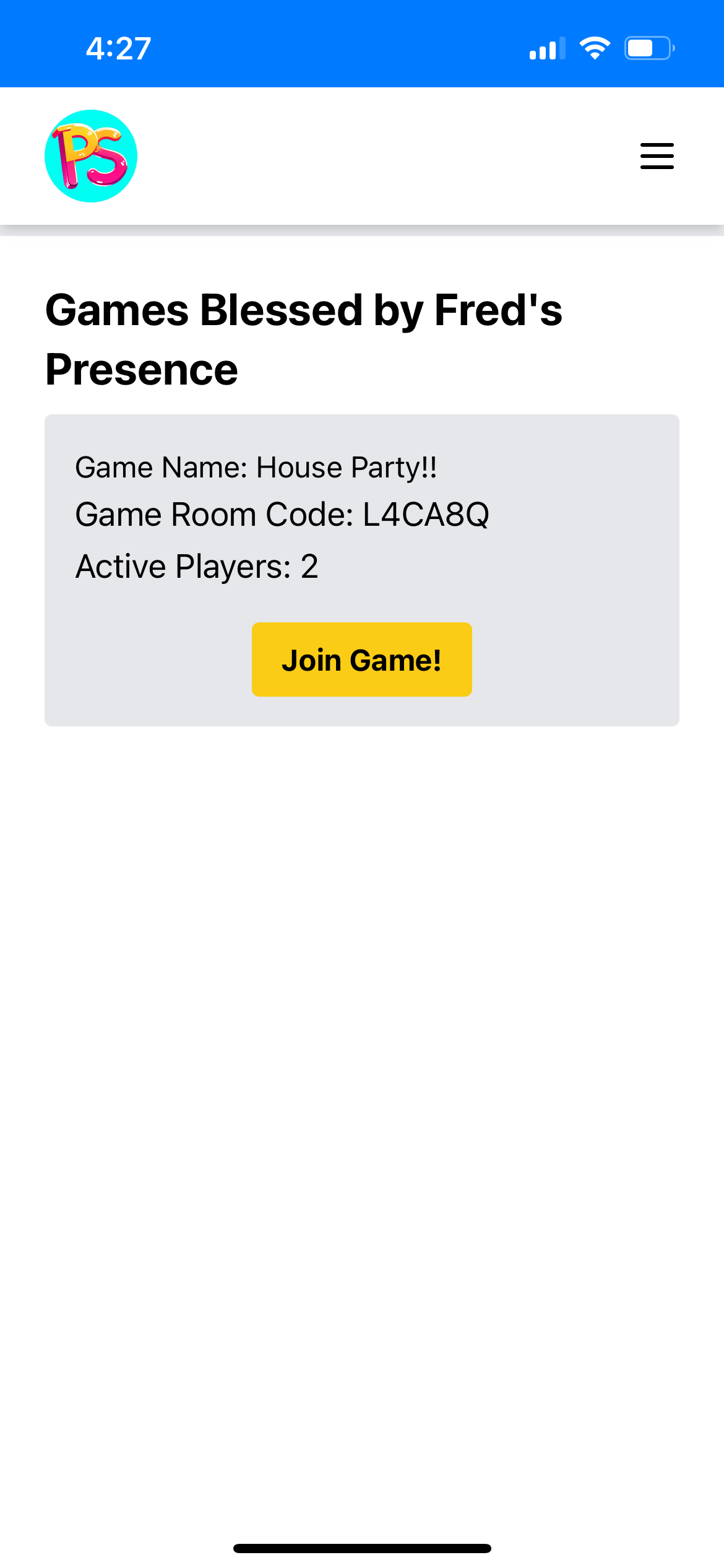 Project screenshot