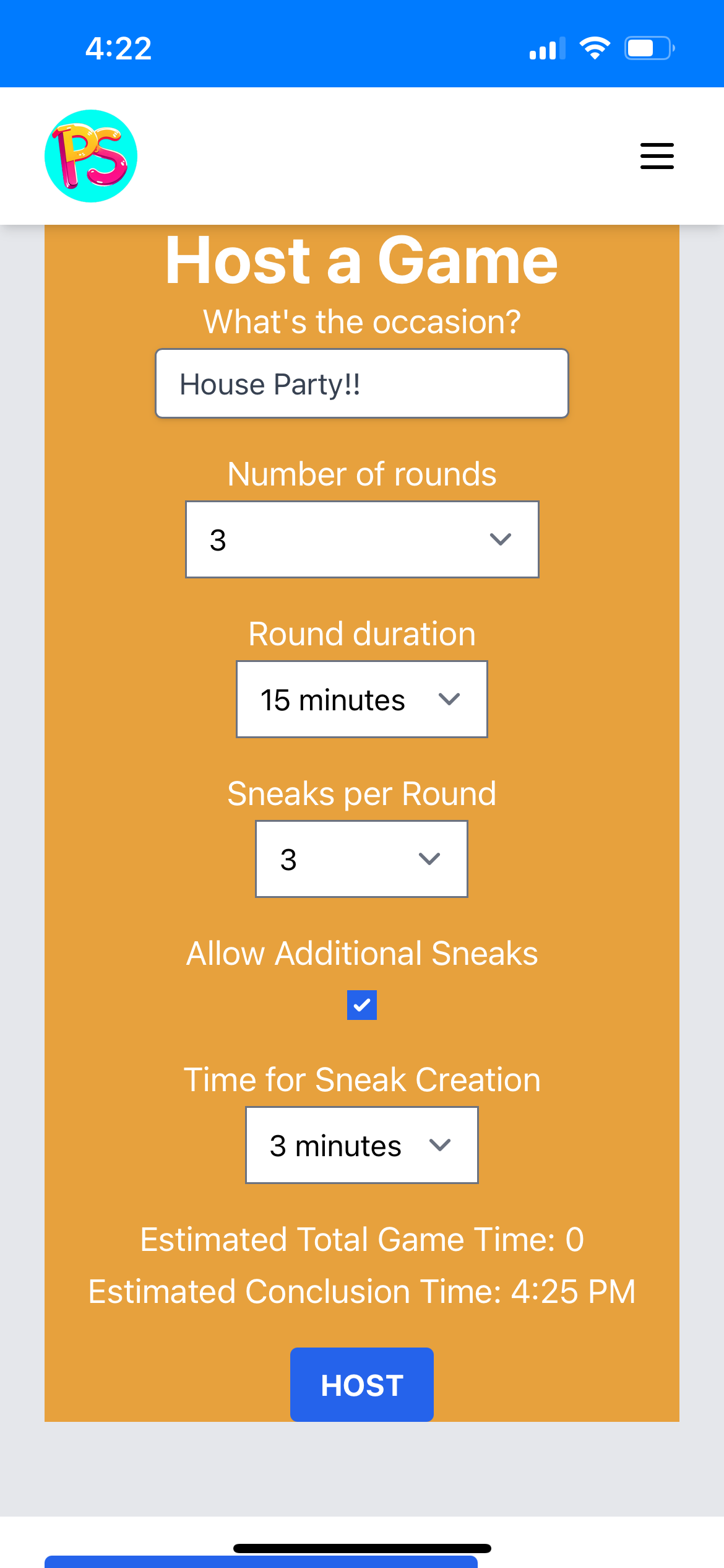 Project screenshot