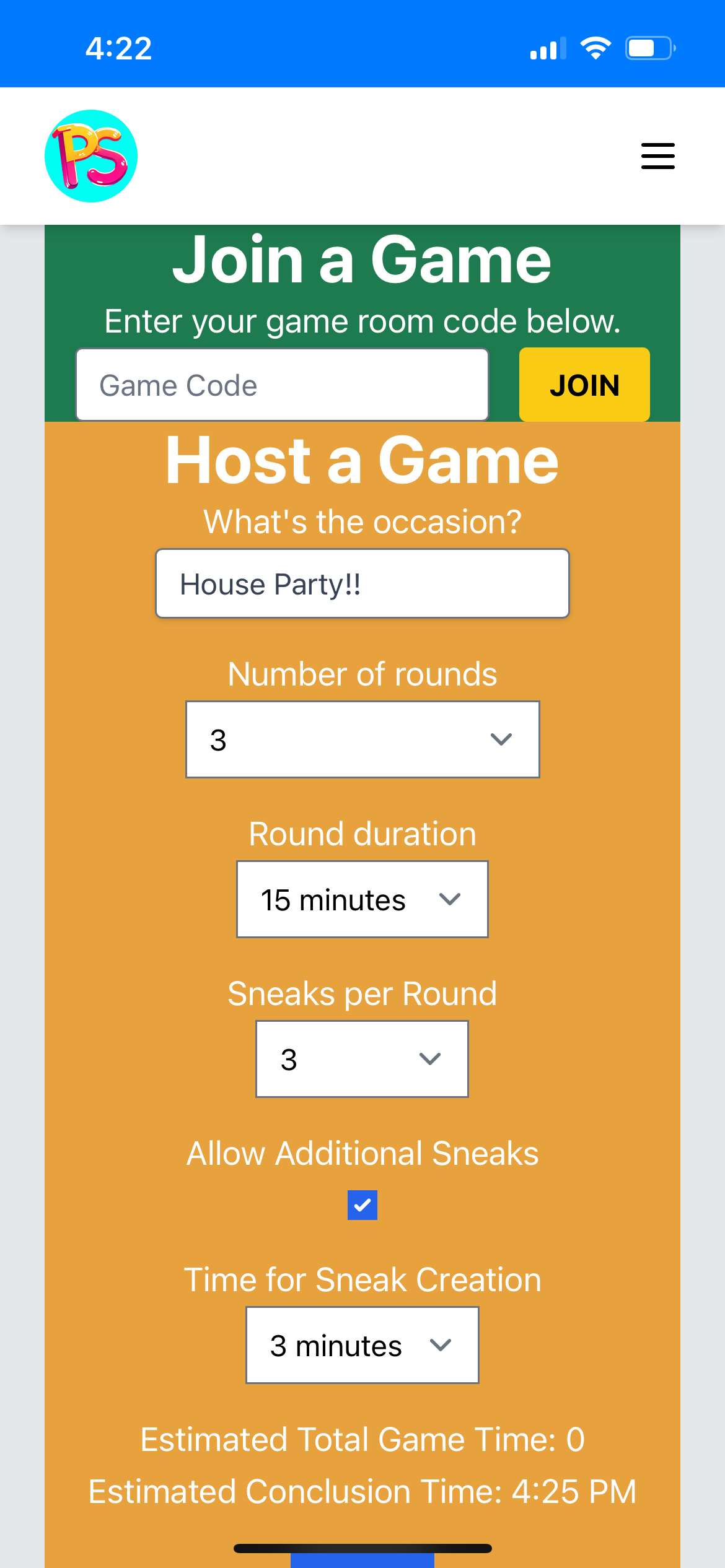 Project screenshot