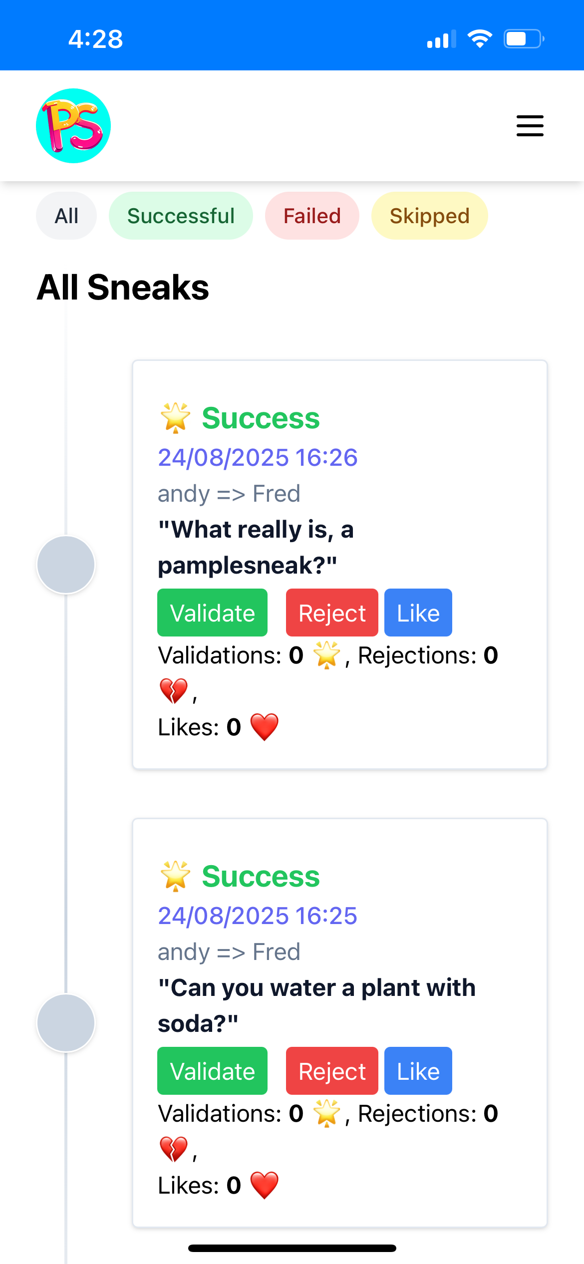Project screenshot
